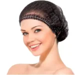 3P Black Hair Cap Stretchable Bouffant Caps/Cooking Caps, Hair net, Head Cover For For Kitchen Cooking Hospitality Industrial Office & Houses Hygiene (18 inch -100pcs)