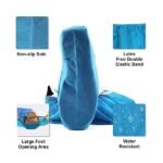 Mr Glove Disposable Non-Woven Shoe Covers – Blue, Pack of 100 - Image 2