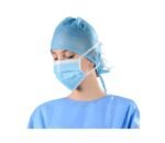 Mr Glove Non-Woven Fabric 3 Ply Tie Mask Breathable Surgical Anti Pollution with Internal Nose-pin Ultra Soft face mask, Disposable Mask (Blue, Without Valve, Pack of 100) for Unisex. - Image 2
