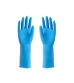 Mr glove Household Rubber Gloves – Multipurpose, Blue, Size : M,L , 1 Pair