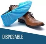 Mr Glove Disposable Non-Woven Shoe Covers – Blue, Pack of 100 - Image 6