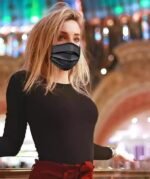 Mr Glove 3-Ply Black Disposable Face Mask – Soft Earloop, Pack of 100 - Image 7