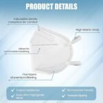 Mr Glove N95 Reusable Face Mask – 5-Layer, Black, Pack of 10 - Image 5