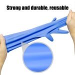 Mr glove Household Rubber Gloves – Multipurpose, Blue, Size : M,L , 1 Pair - Image 7