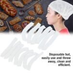 Mr Glove White Disposable Bouffant Caps – Stretchable, 18 inch, 21 inch ,100 Pcs - Image 4