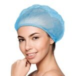 Mr Glove Blue Stretchable Bouffant Caps – 18 inch , 21 Inch, 100 Pcs - Image 8