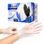 Mr Glove Clear Vinyl Examination Gloves – Powder-Free, Latex-Free, (Size : S,M,L), 100 Pcs