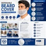Mr Glove Disposable Beard Cover Pack of 100 - Image 2